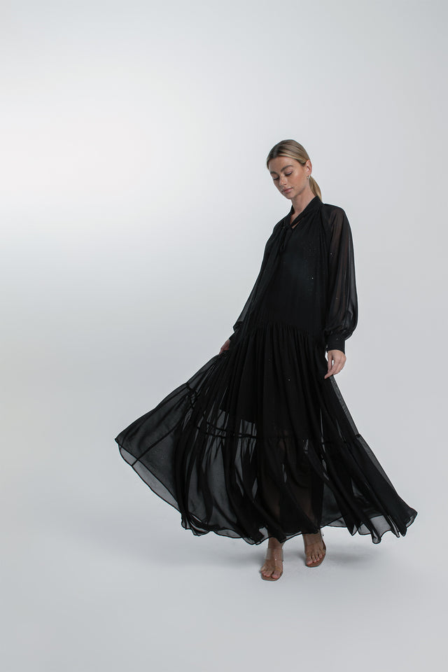 Chiffon Galaxy Dress