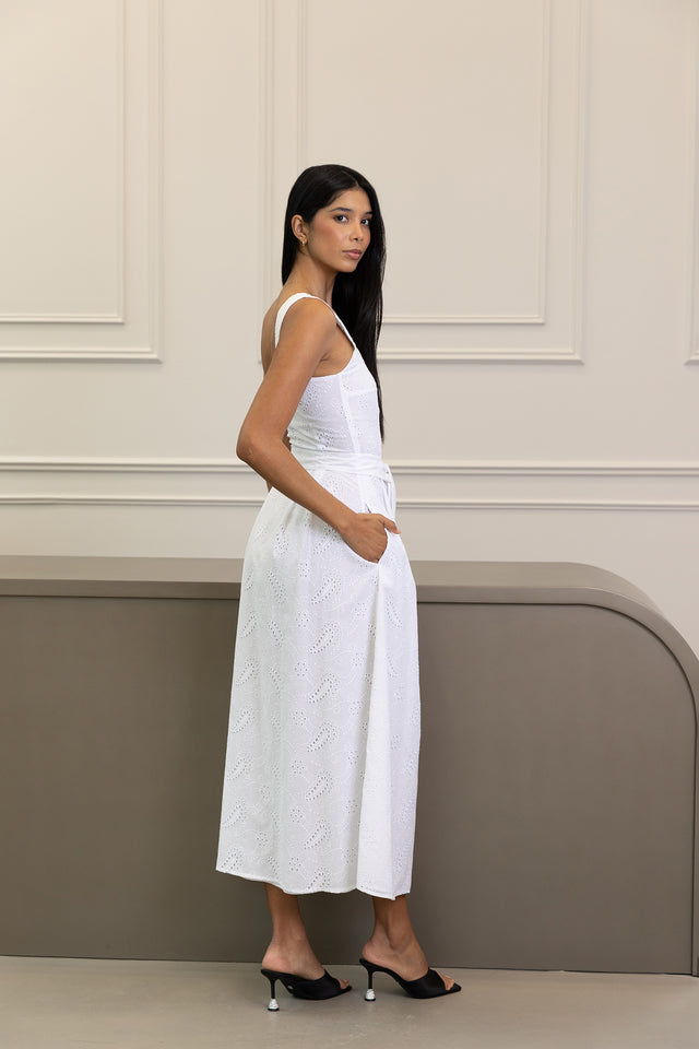 Perle Blanche Dress