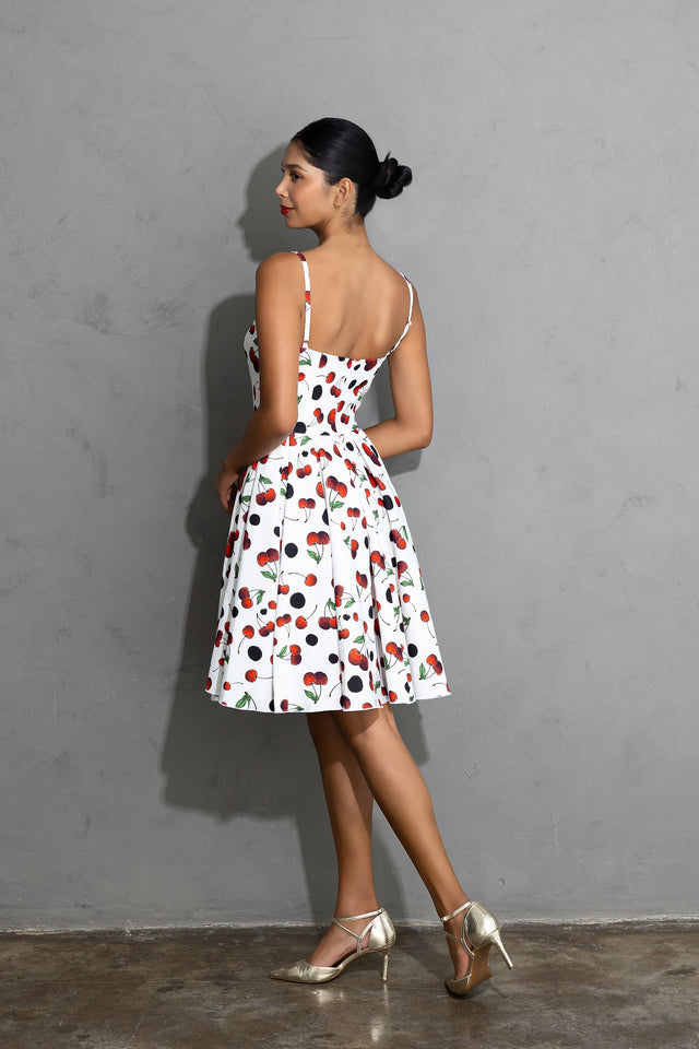 Above-Knee Dress Mon Chéri Print