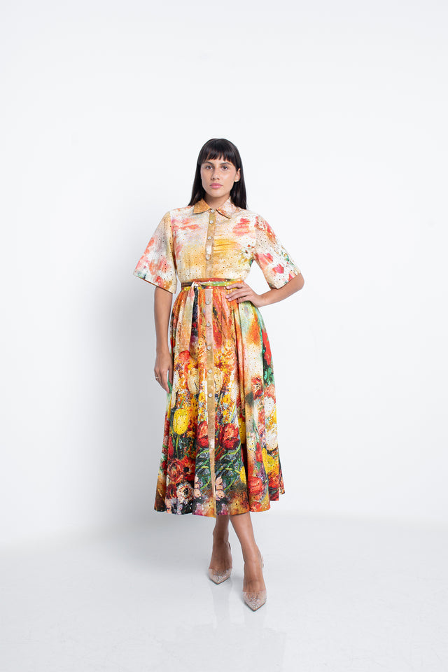 Mélanie Tulipe Long Dress