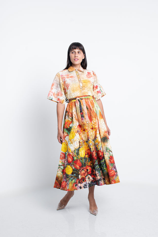 Mélanie Tulipe Long Dress