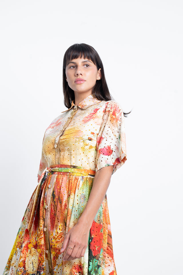 Mélanie Tulipe Long Dress