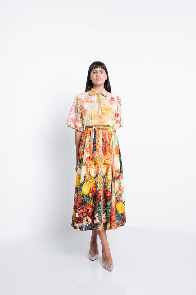 Mélanie Tulipe Long Dress